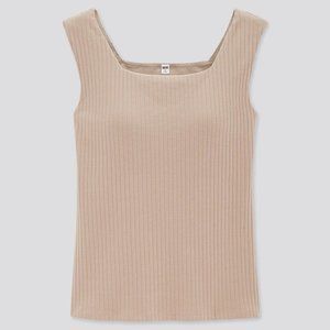 UNIQLO Square Neck Bra Tank Top Medium